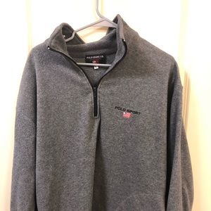 1990s vintage polo fleece